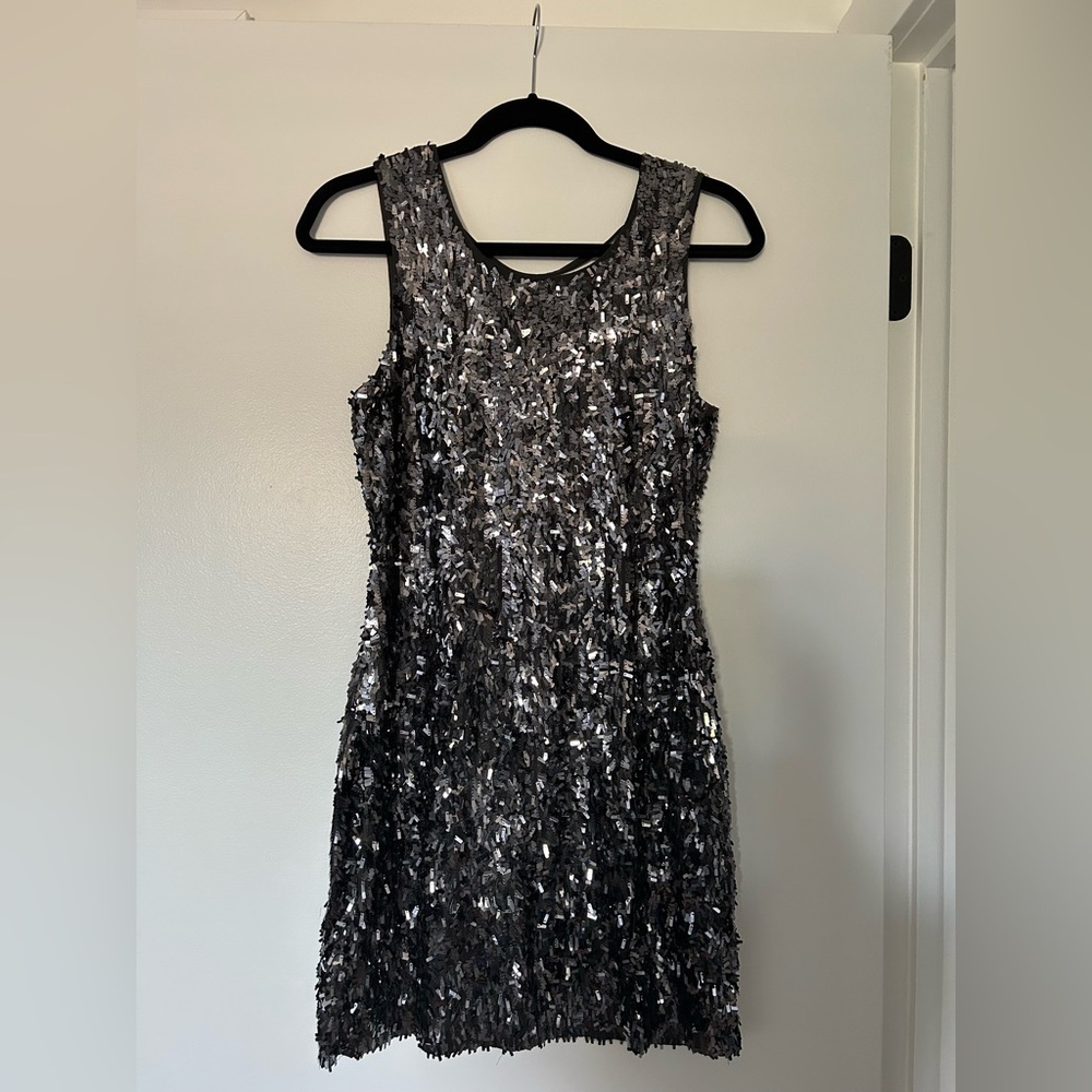 Express Sparkle Sequin Mini Dress (Wore to Taylor Swift 😍)